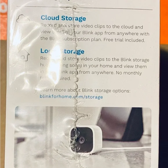 New Blink Mini Indoor Plug-In Smart Security Camera Day & Night Two-Way White - Picture 3 of 5